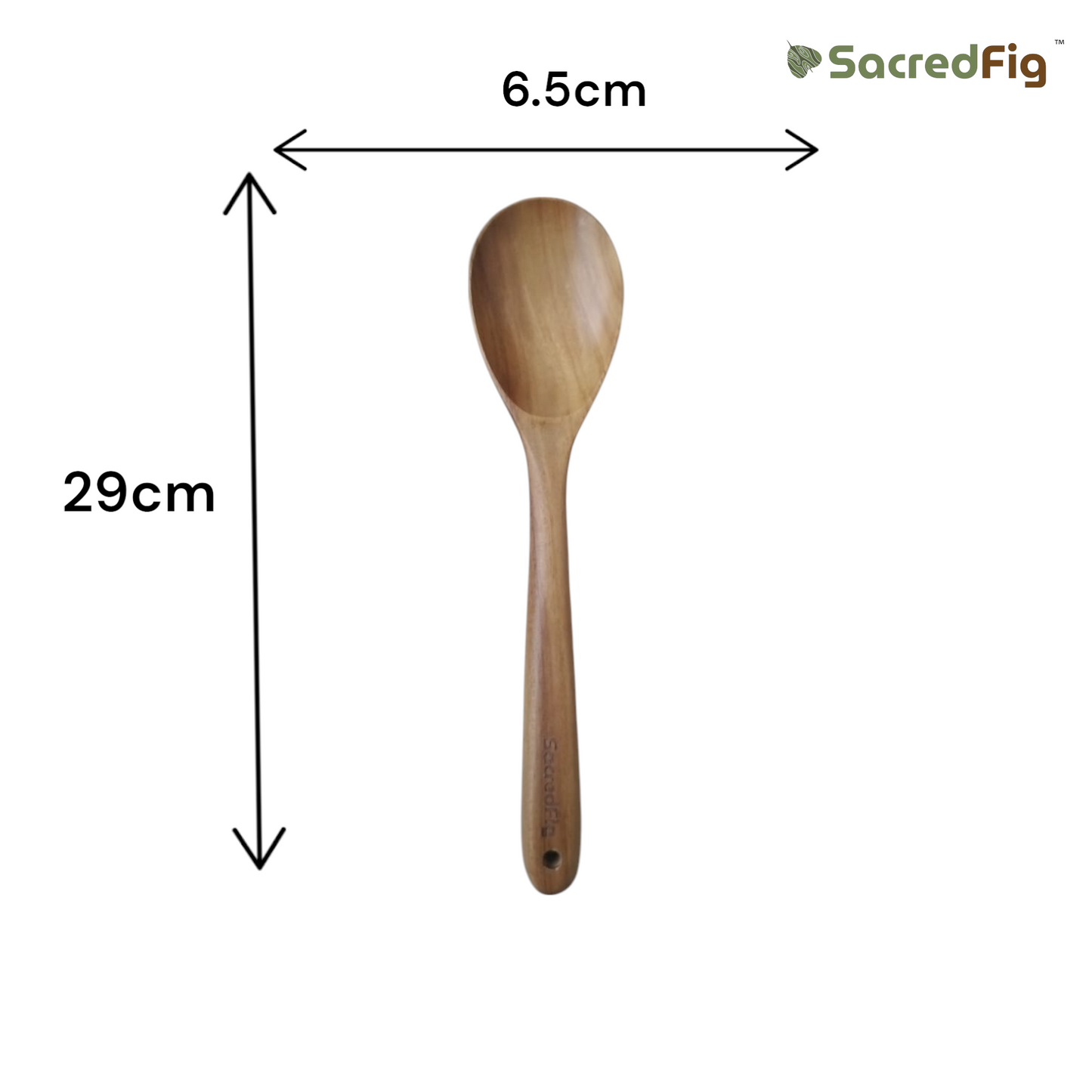 Premium Teak Wood Spatula Set