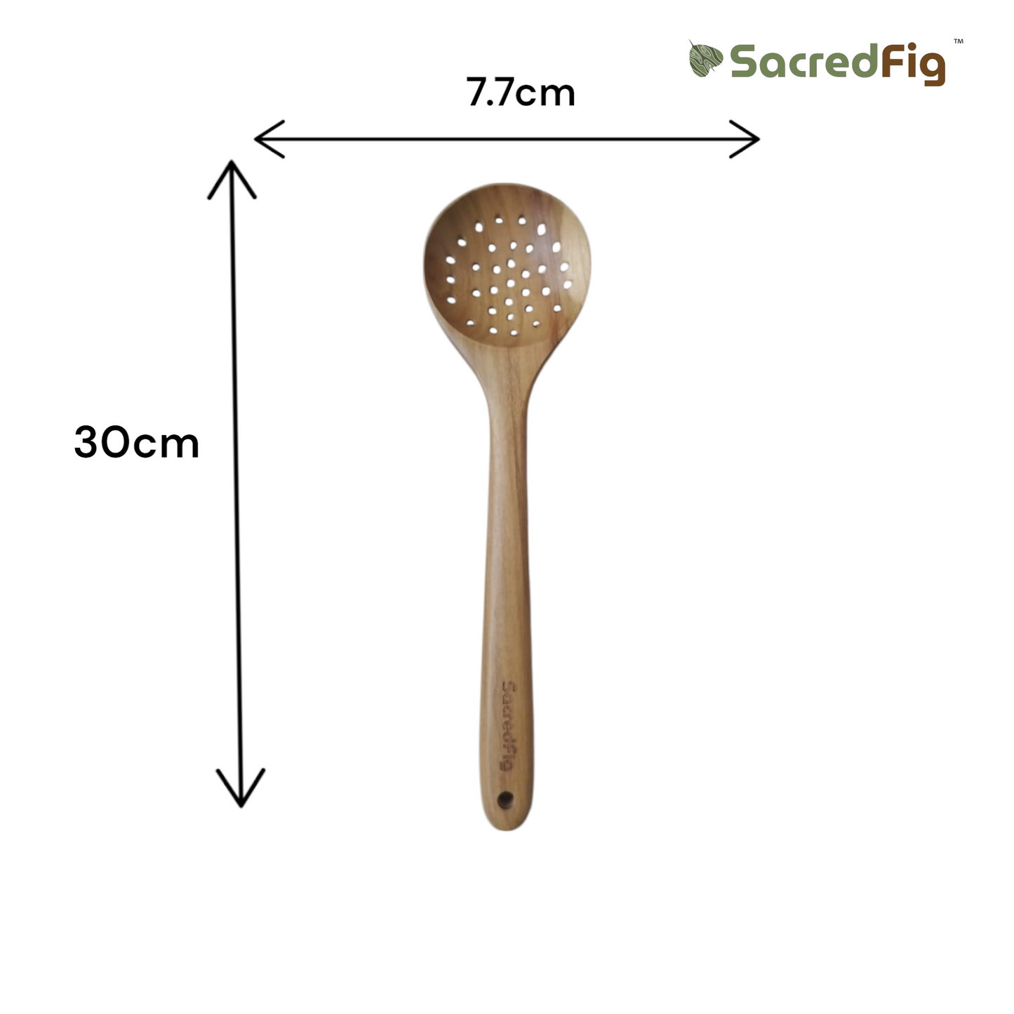 Premium Teak Wood Spatula Set
