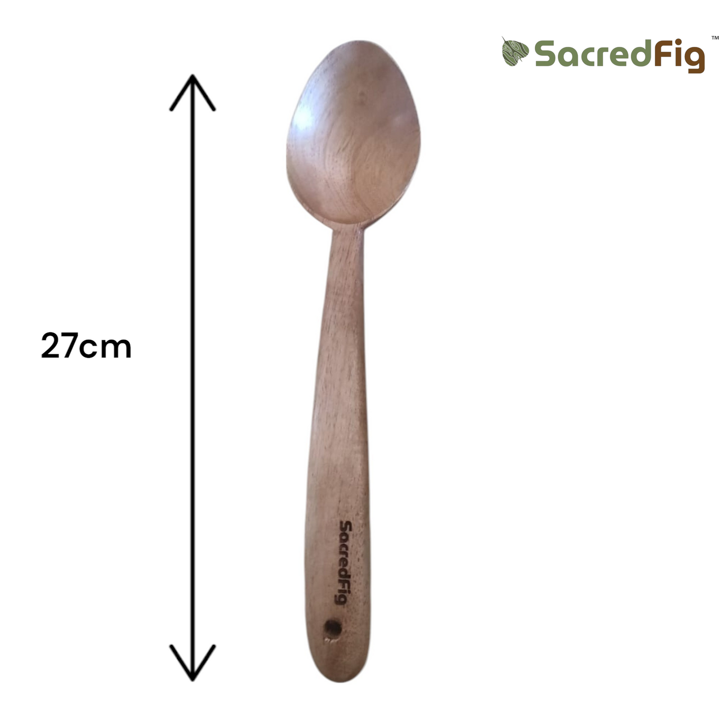SacredFig Wooden Spatula Set| Neem Wood Set | Set of 8
