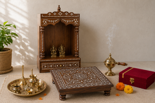 Building a Meaningful Home Mandir: Creating a Peaceful Space with Everyday Pooja Essentials