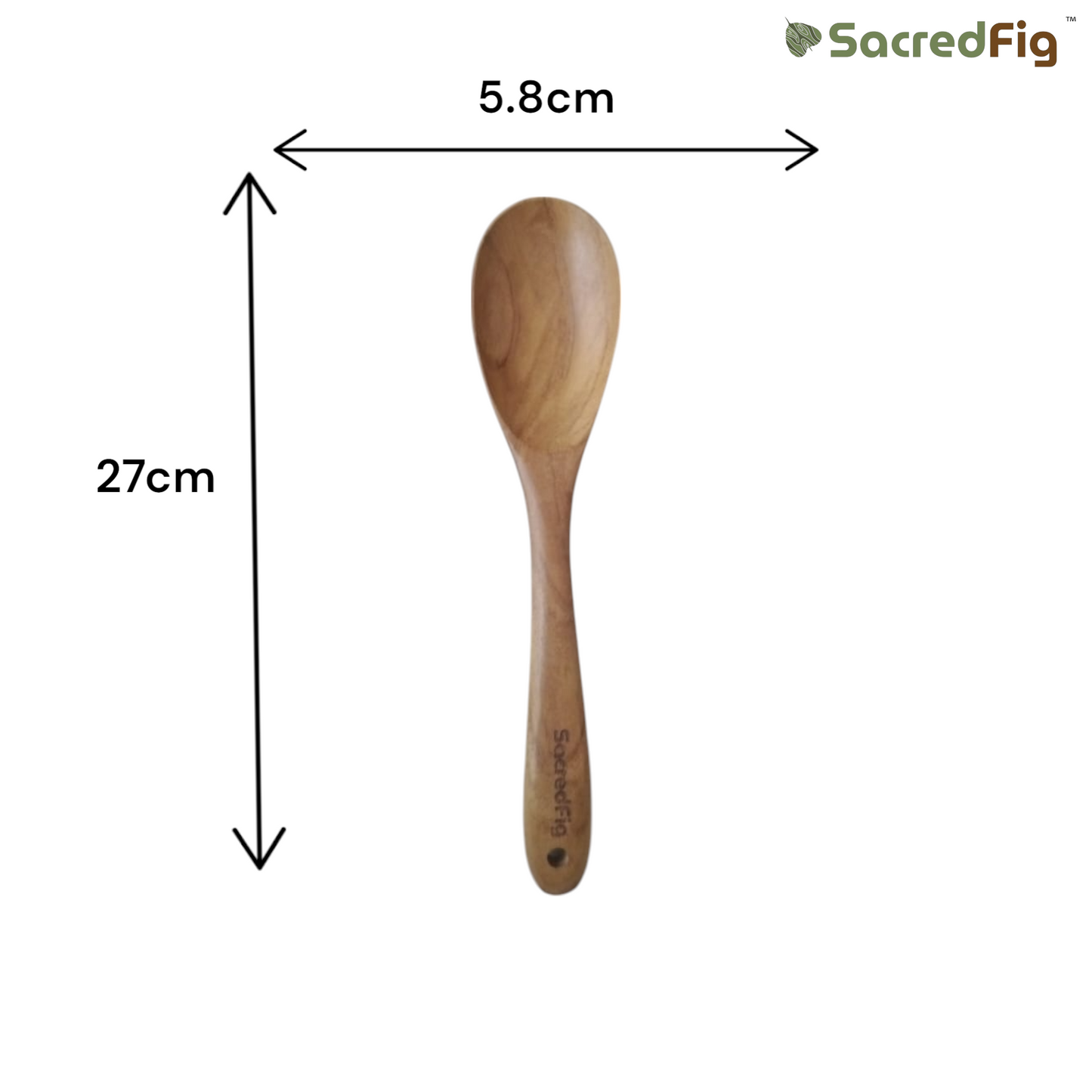 Premium Teak Wood Spatula Set