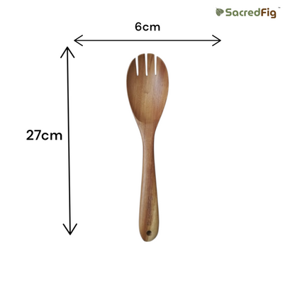 Premium Teak Wood Spatula Set