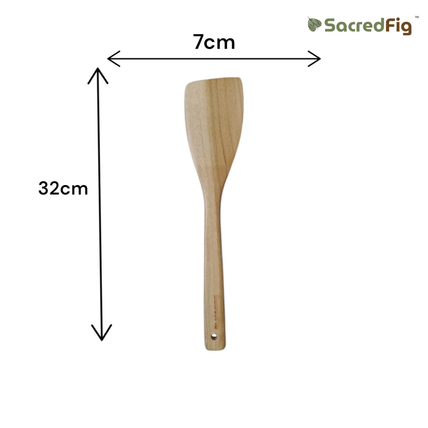 Premium Teak Wood Spatula Set