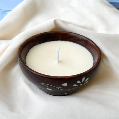 Handcrafted Wooden Scented Candle | Perfect for gifting | 4 in