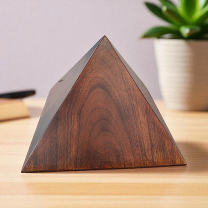 Vastu Pyramid | Energy Amplifier | Made of solid Wood with glossy melamine finish