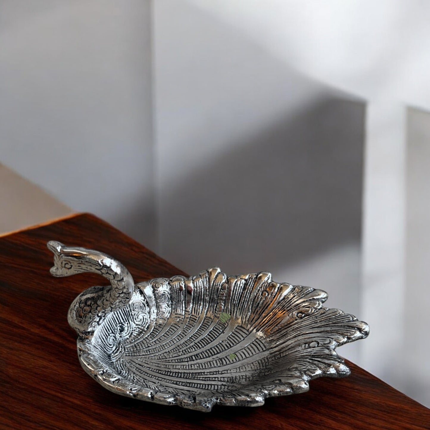 Peacock Design Serveware | Perfect for Dining & Decor | 7 × 14 in