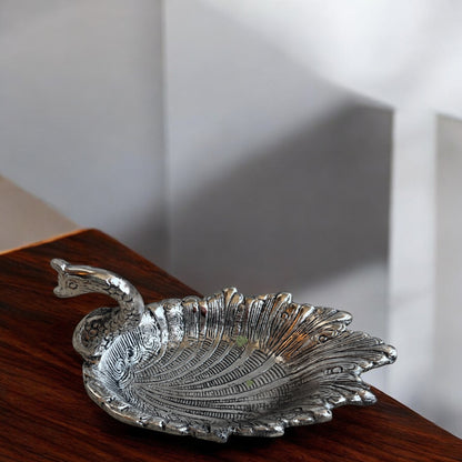 Peacock Design Serveware | Perfect for Dining & Decor | 7 × 14 in