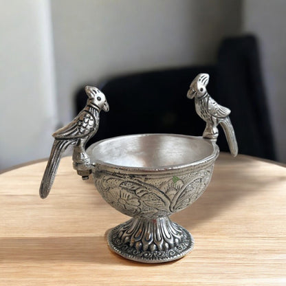 Decorative Bowl with Peacock Design – Perfect for Decor & Gifting