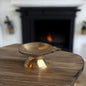 Brass Deep | Classic Round Diya, Brass Lamp - 3cm (h)