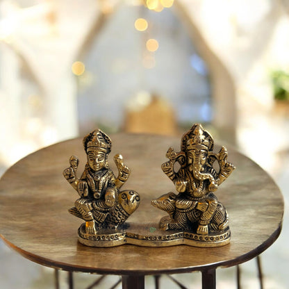 Laxmi Ganesh Idol | 2.7in