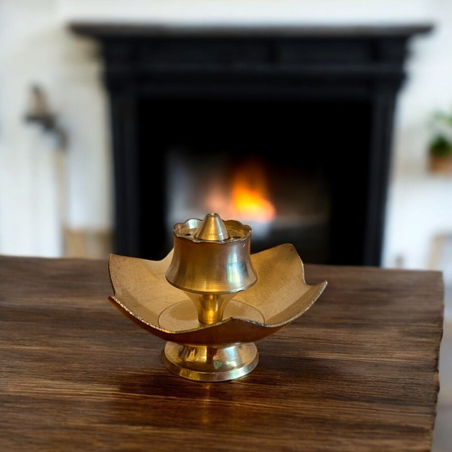 Elegant Flower Design Incense Holder | 2.5 in