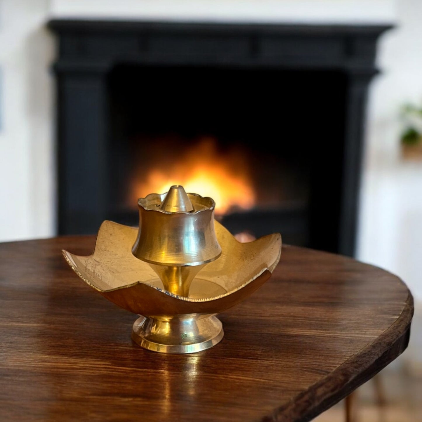 Elegant Flower Design Incense Holder | 2.5 in