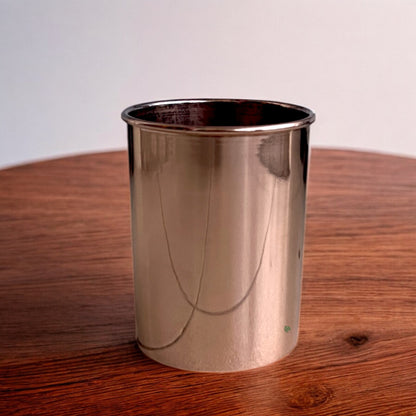 SacredFig Pure Copper Drinking Glass – 4 Inch | Handcrafted Tumbler for Ayurvedic Wellness & Daily Use