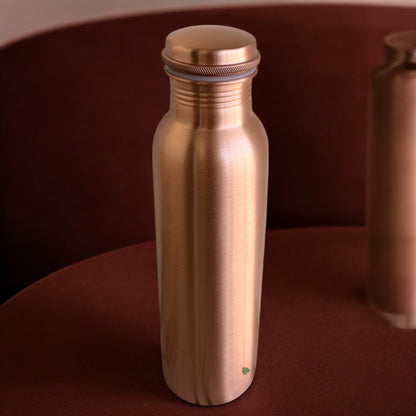 Pure Copper Alkaline Water Bottle with Inner Rod | Customizable for B2B Segment| 750ml
