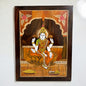 Divine Lakshmi Maa Wall Art - Wooden Mysore Inlay Art | 24 × 18 in