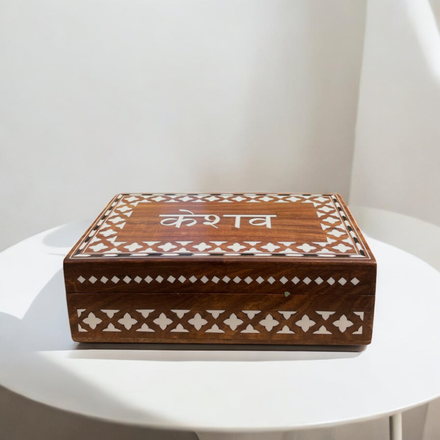 Personalised Wooden Box | Luxury gifting | Custom gift boxes | 12×8 in