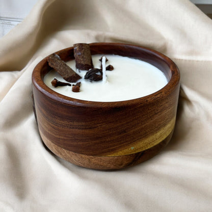 Premium Wooden Scented Candle | Home Decor by SacredFig