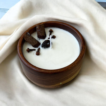 Premium Wooden Scented Candle | Home Decor by SacredFig