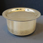 Brass Patila with Lid (Medium) – Handcrafted Tin-Lined Traditional Cooking Pot | Ritual Legacy Series | SacredFig