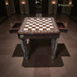 SacredFig Chess Table in Sheesham Wood, Premium Inlay Work | Indian Handicrafts (16 in)
