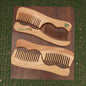 Neem Wood Comb by SacredFig | Natural Neem | Comb with grip handle