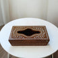 SacredFig Sheesham Wood Decorative Tissue Box Napkin Box for Office & Home Tables | Premium Decor (11x6 in)