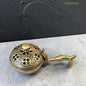 SacredFig Brass Dhoop Dhani – Traditional Incense Burner
