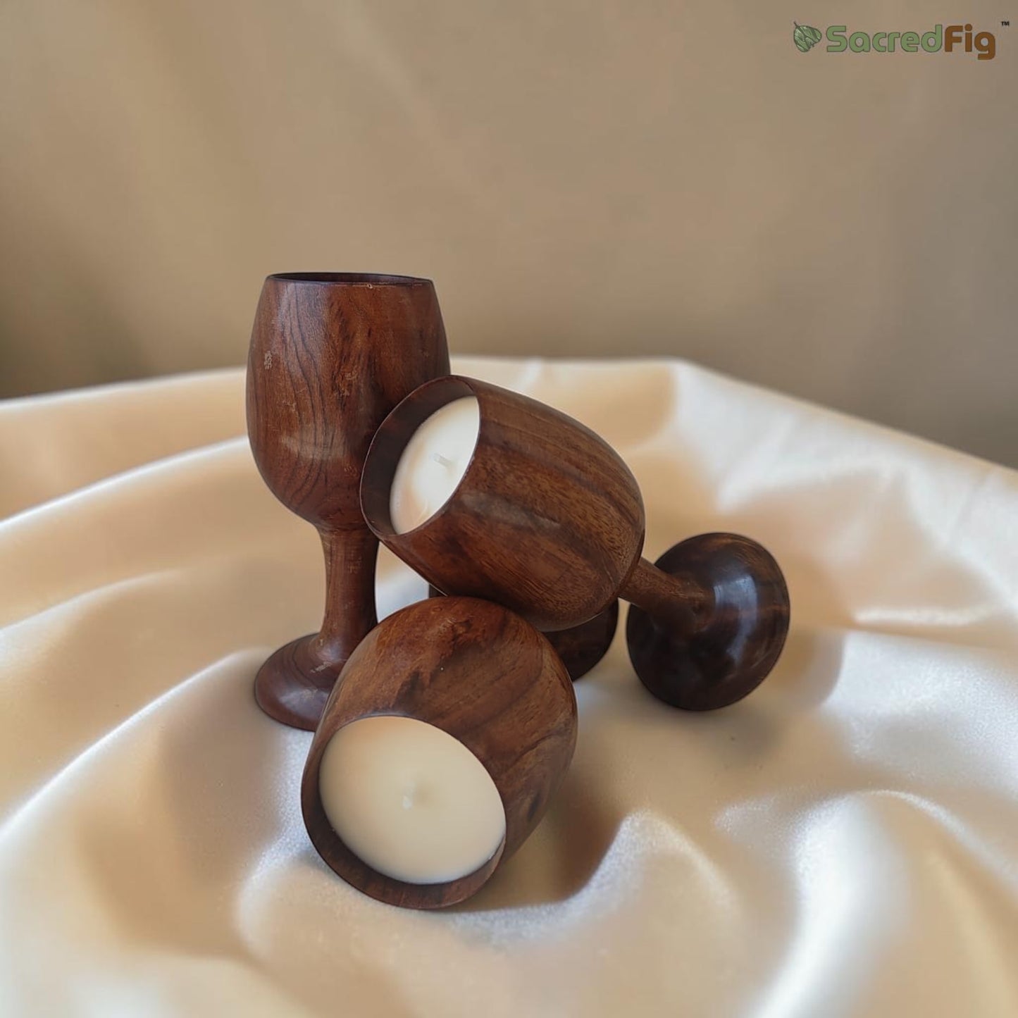 SacredFig Candle | Unique Home Decor | 6 × 3 in