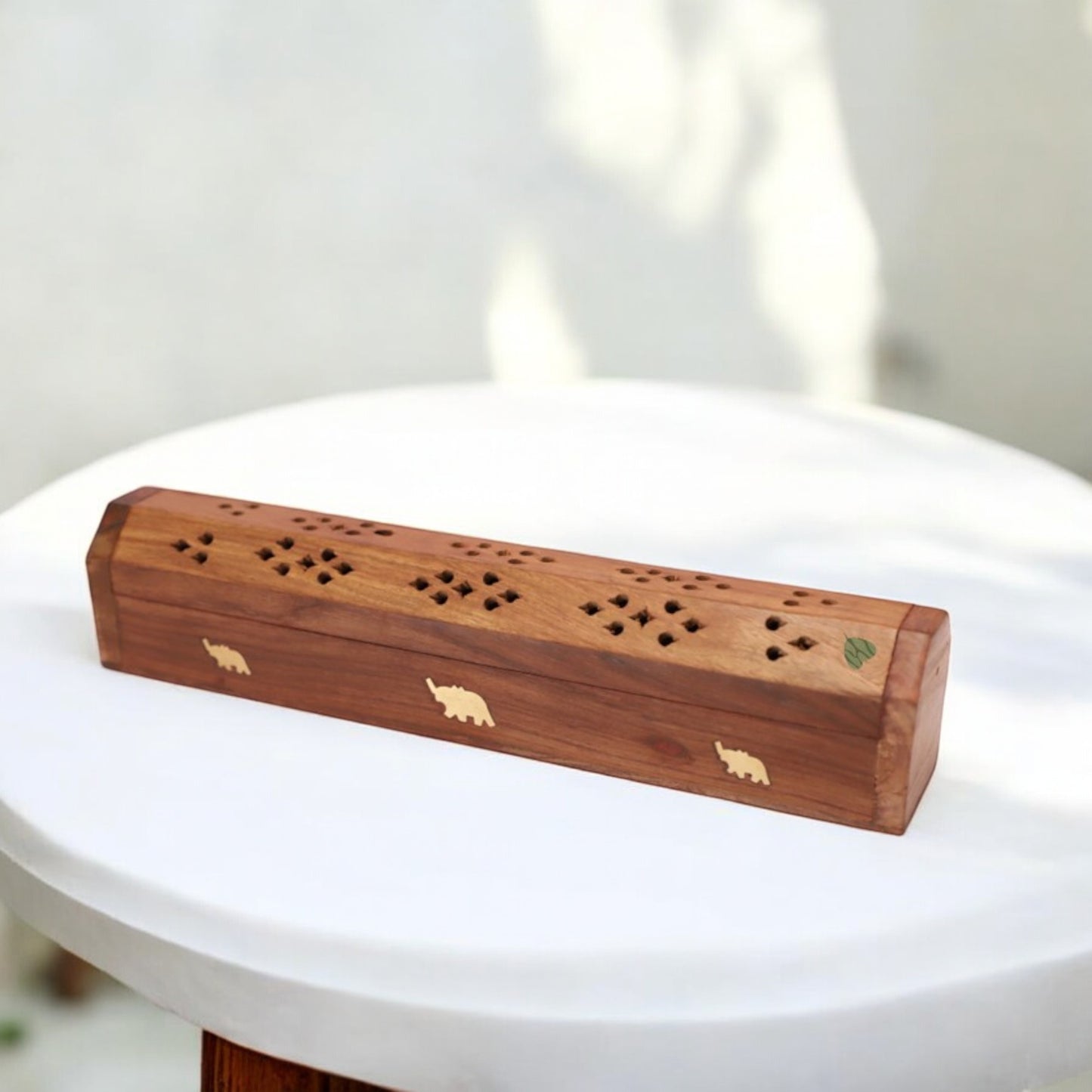 Wooden Agarbatti Holder| Incense Stick Holder | Agarbatti stand wooden box for Puja | 12 in