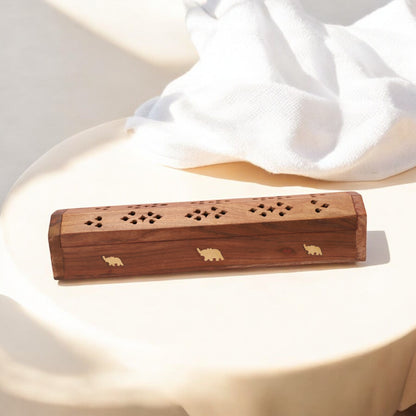Wooden Agarbatti Holder| Incense Stick Holder | Agarbatti stand wooden box for Puja | 12 in