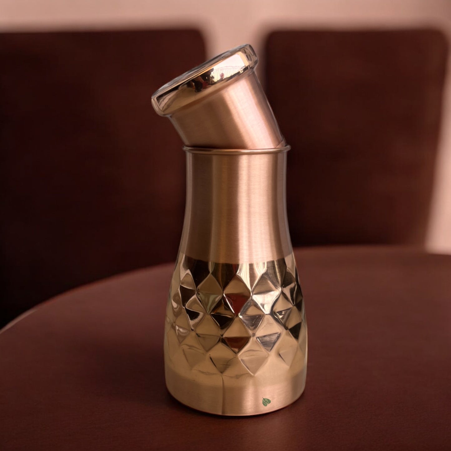 Pure Copper Water Bottle Jar| 7 in