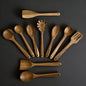 Premium Teak Wood Spatula Set