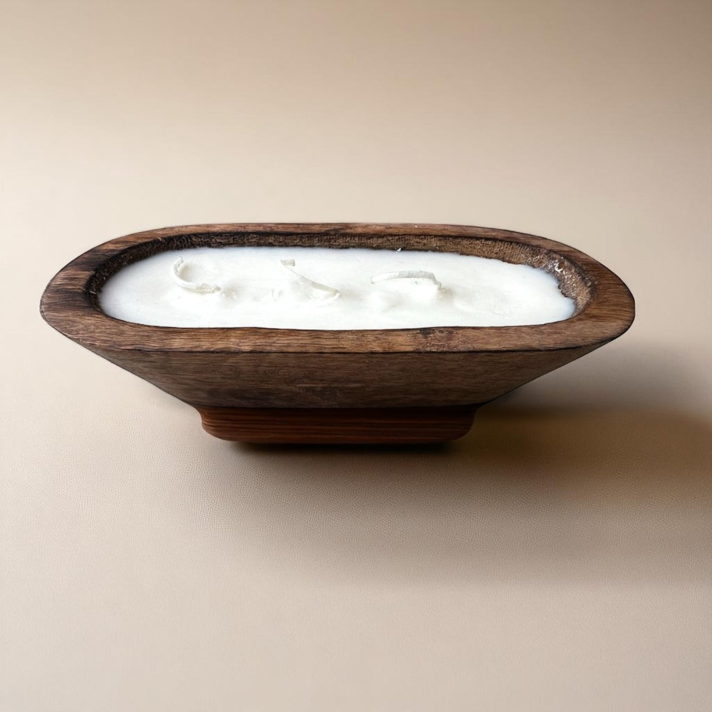 Wooden Boat Scented Candle – 3 Wick | Premium Hand-Poured Candle (8x4 in)