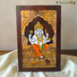 Handcrafted Wooden Ganesha Inlay Wall Art