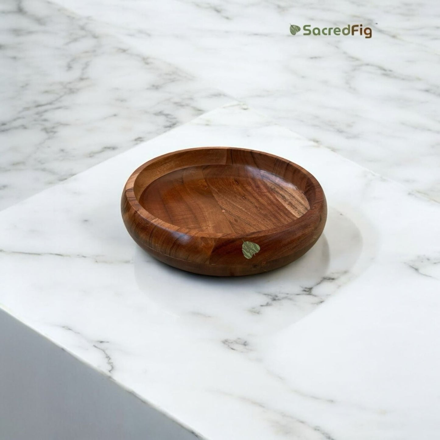 ScaredFig Premium Italian Serving Bowls| Made of Acacia Wood | S,M,L Sizes