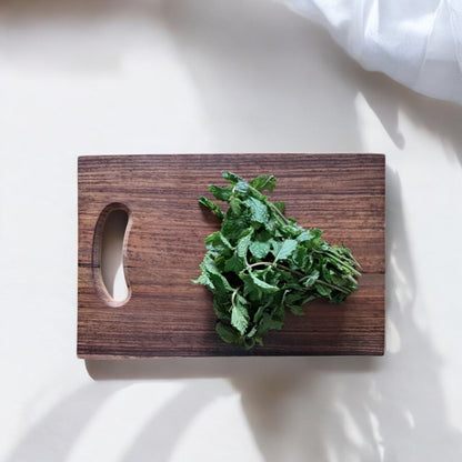 SacredFig Sheesham Wood Chopping Board | High quality solid wood chopping board | 12 × 8 in