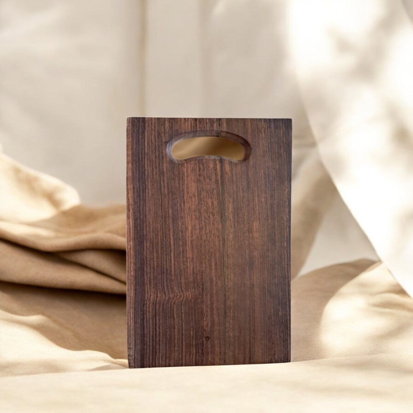 SacredFig Sheesham Wood Chopping Board | High quality solid wood chopping board | 12 × 8 in