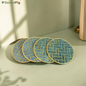 SacredFig Geometrica Marble Coaster