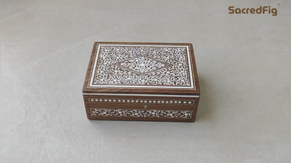 Wooden Decorative Box with intricate heavy work