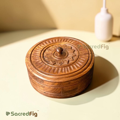 Sheesham wood dry fruit box for Diwali and festive gifting