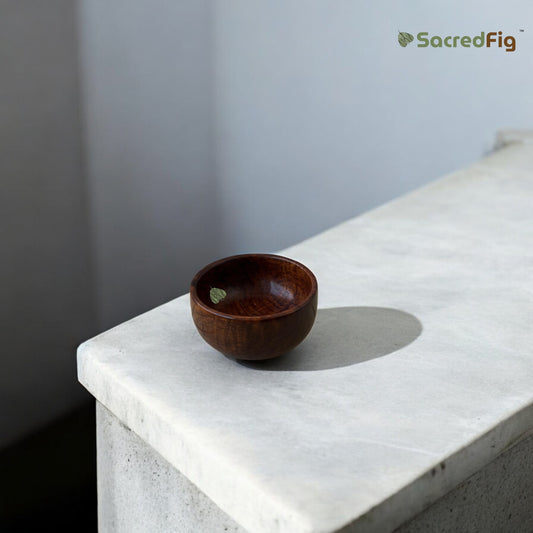 SacredFig Sheesham Bowl| Premium Wooden Bowl| Serving Bowl | S, M Sizes